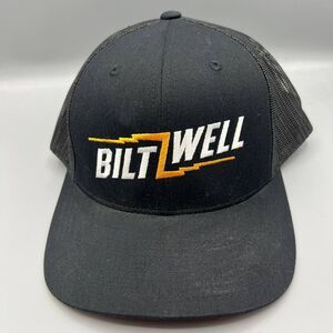 Biltwell Inc Trucker Hat Men Black Orange‎ Motorcycle Snap Back Cap